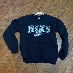 custom nike crewneck